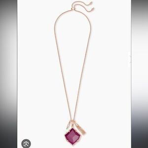 Kendra Scott Arlet rose necklace